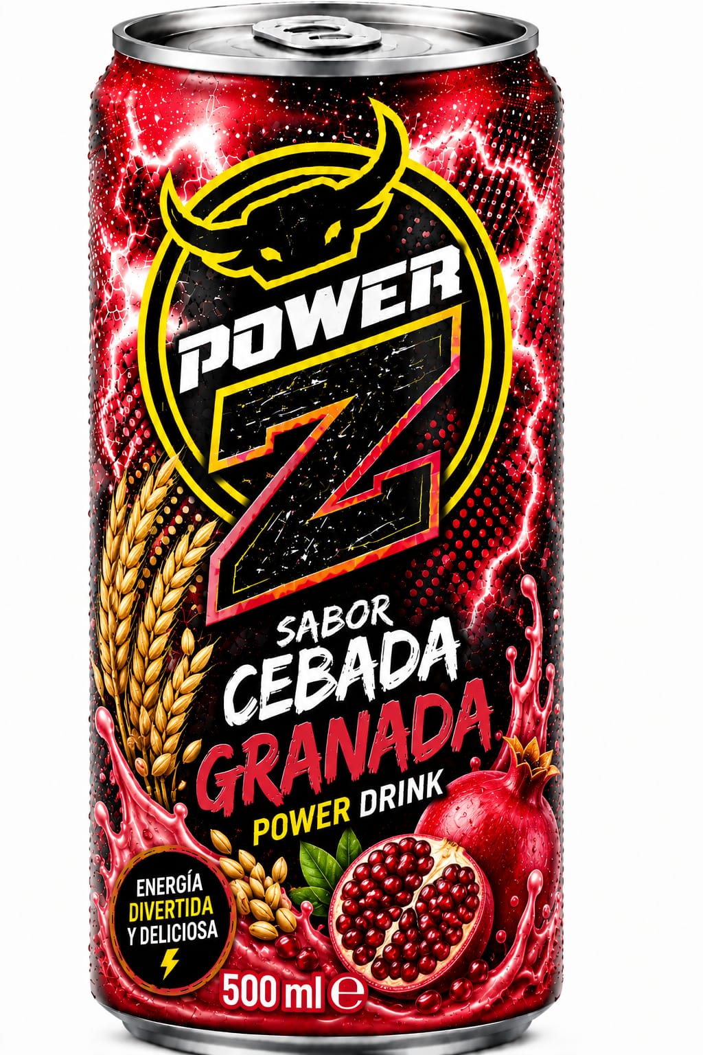 Power Z cebada grandada 500ml
