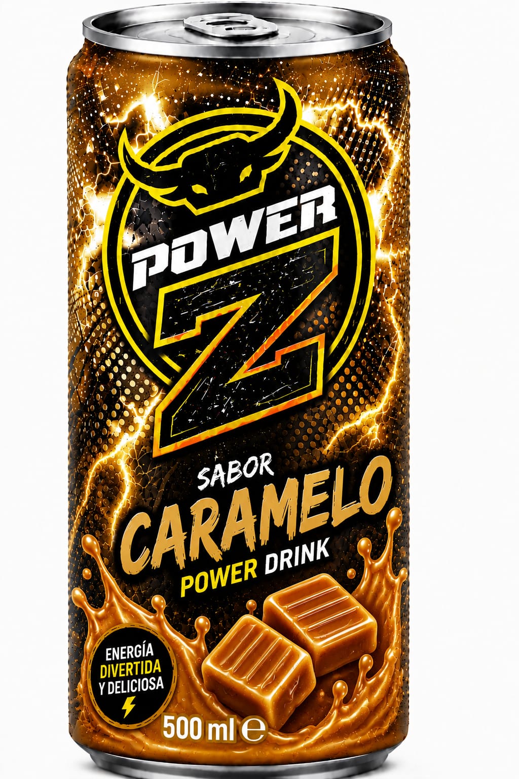 Power Z caramelo 500 ml