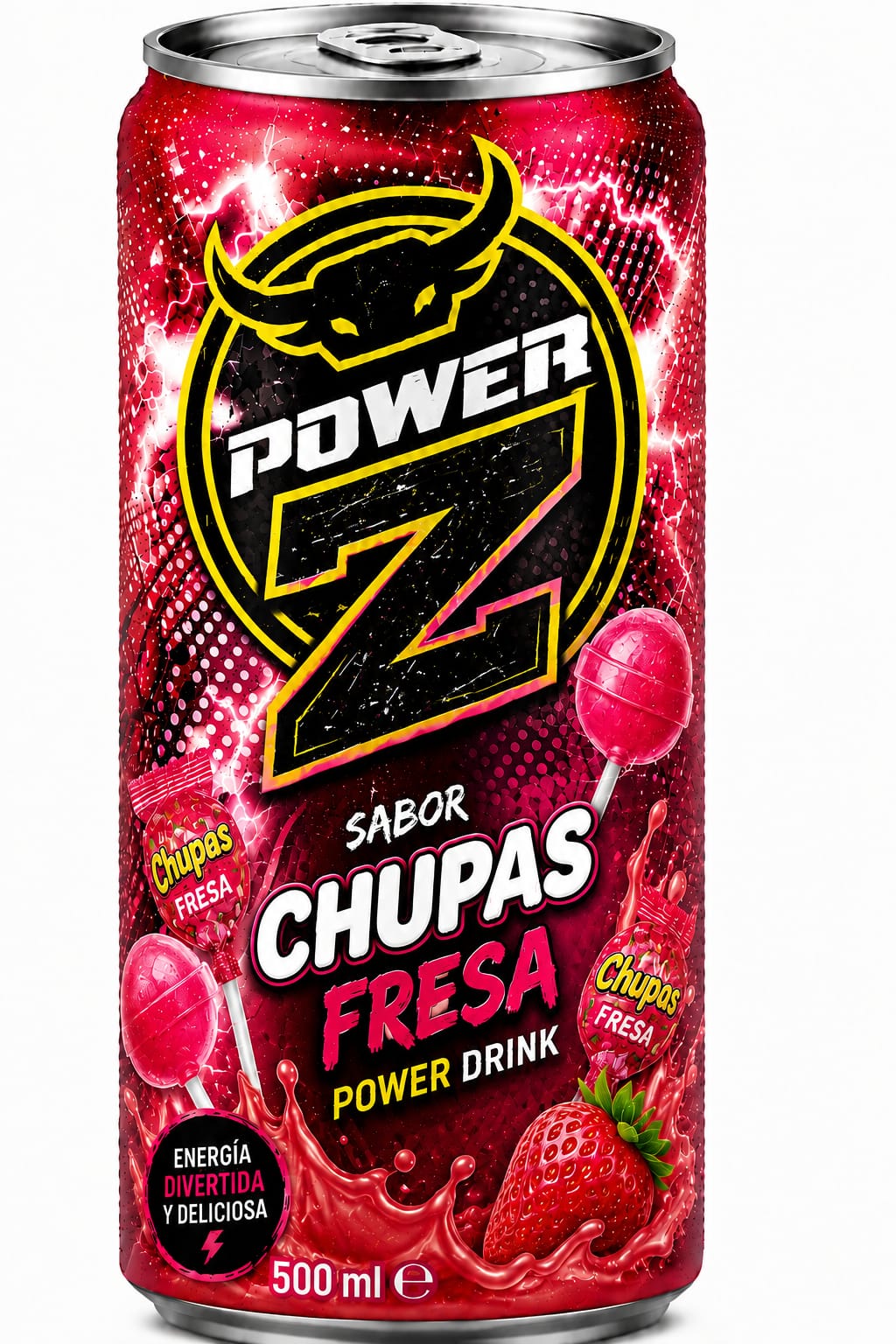 Power Z chupas fresa 500 ml